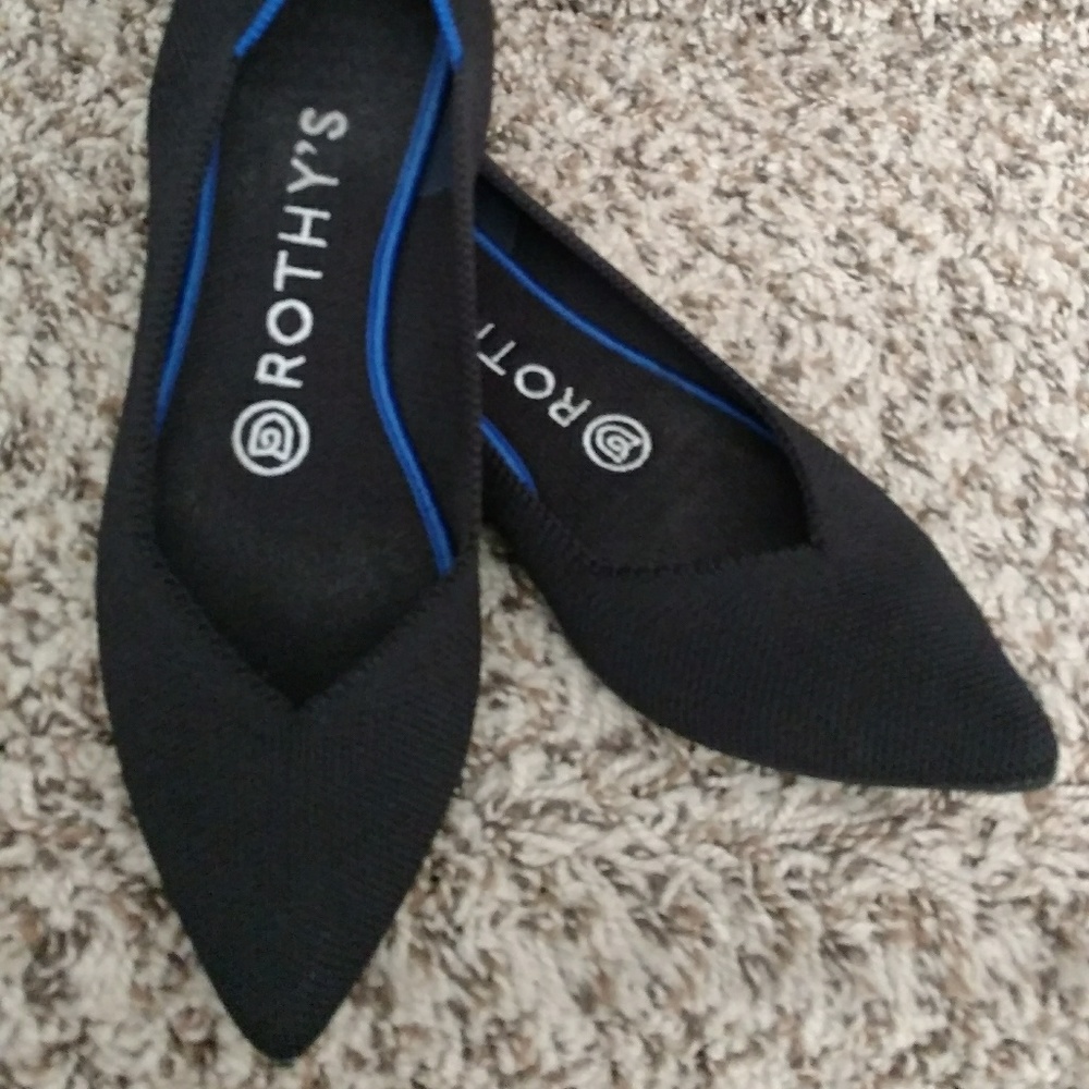 Rothy's Point Toe size 6